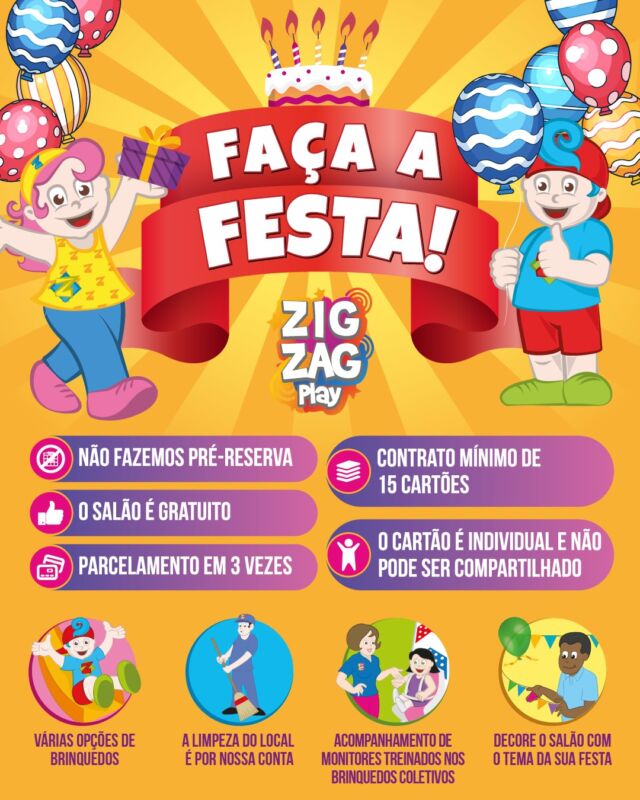 Shopping Jardim Norte - A garotada vai adorar o Zig Zag Parque! Vários  brinquedos e muita diversão esperando você aqui! No piso L2, próximo à Ri  Happy! Vem pra cá! :D